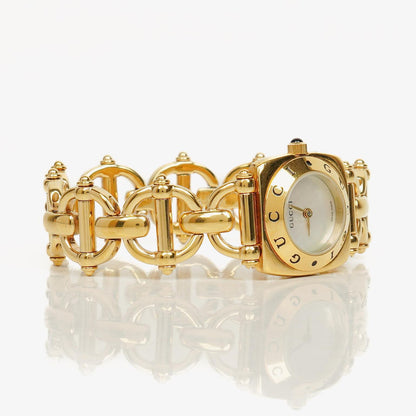 Gucci Horsebit Edelstahl 22mm 6400L Quarzuhr