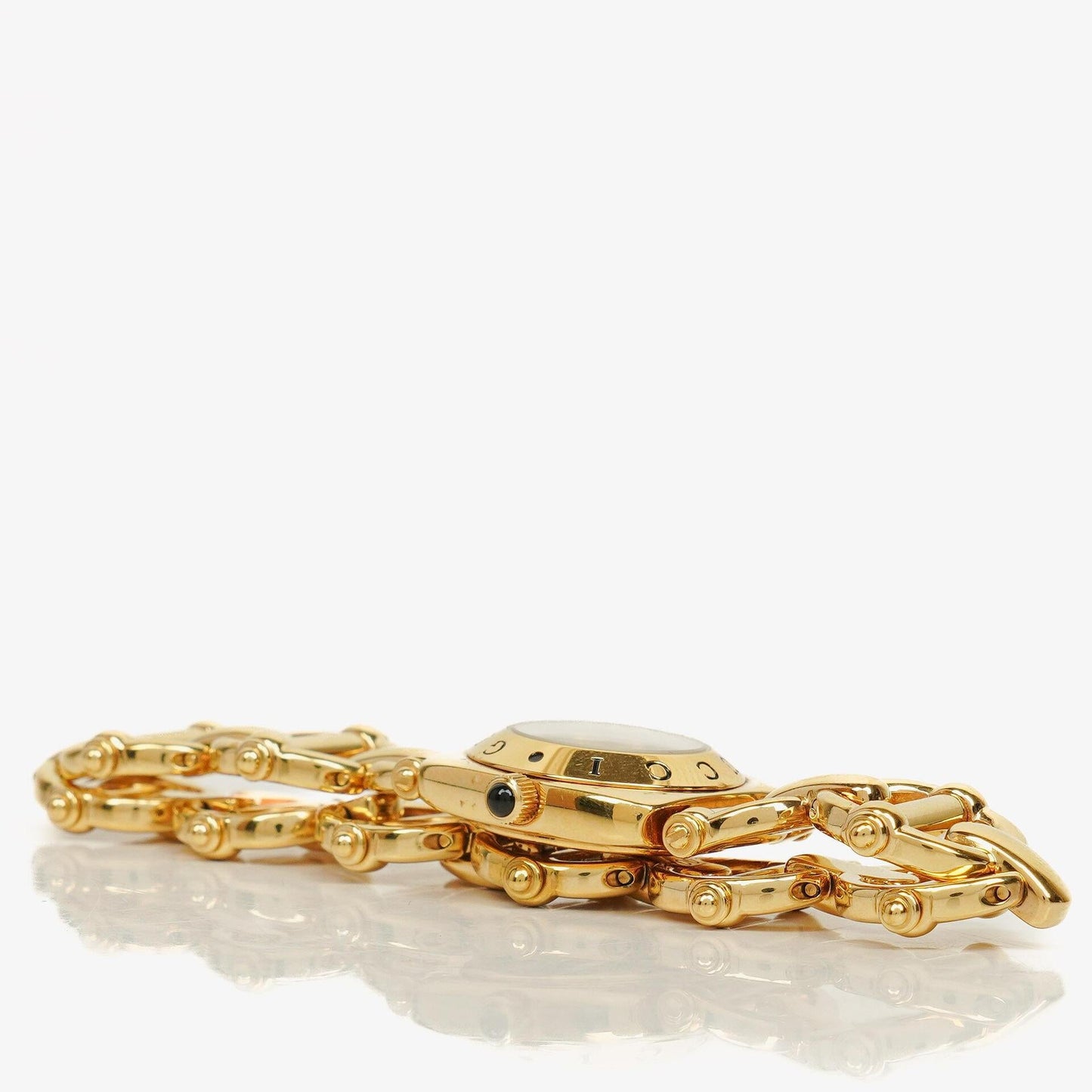 Gucci Horsebit Edelstahl 22mm 6400L Quarzuhr