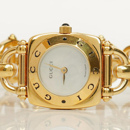Gucci Horsebit Edelstahl 22mm 6400L Quarzuhr