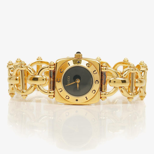 Gucci Horsebit 6400L Quarzuhr aus Edelstahl, 22 mm