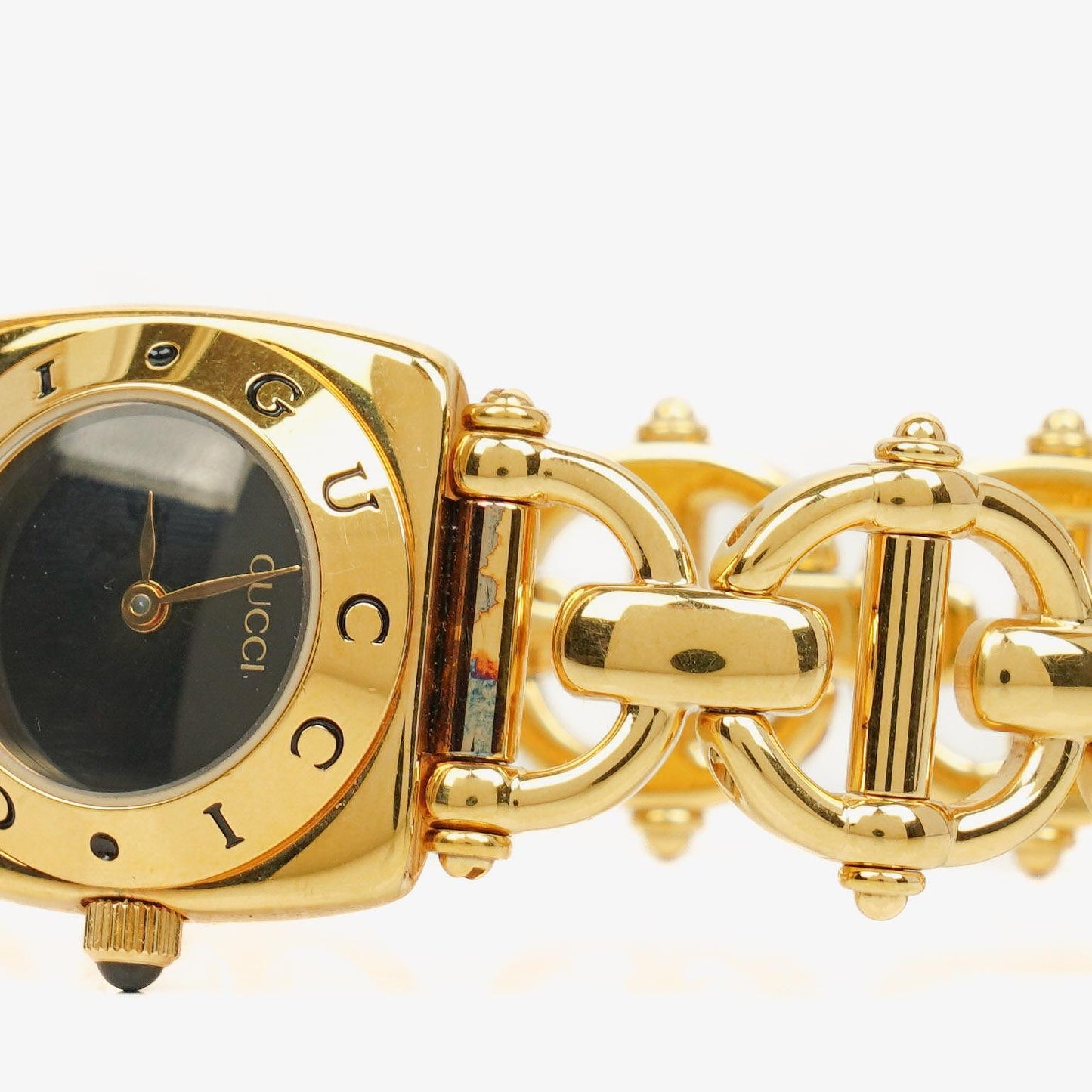 Gucci Horsebit 6400L Quarzuhr aus Edelstahl, 22 mm
