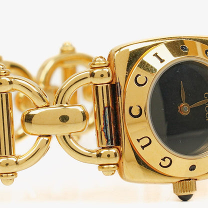 Gucci Horsebit 6400L Quarzuhr aus Edelstahl, 22 mm