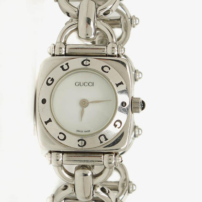 Gucci Horsebit 6400L Quarzuhr aus Edelstahl, 22 mm