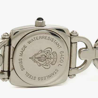 Gucci Horsebit 6400L Quarzuhr aus Edelstahl, 22 mm