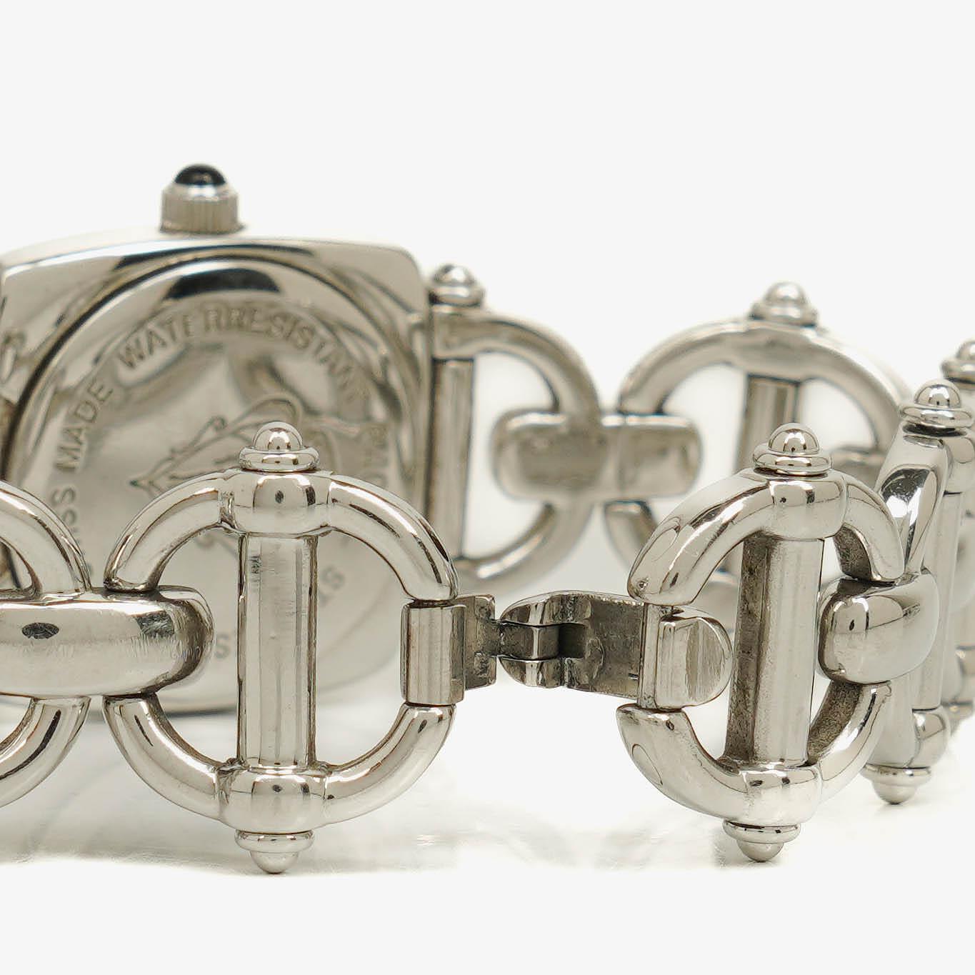 Gucci Horsebit 6400L Quarzuhr aus Edelstahl, 22 mm