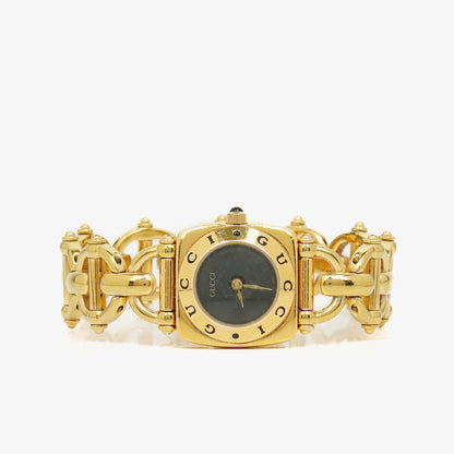 Gucci Horsebit 6400L Quarzuhr aus Edelstahl, 22 mm