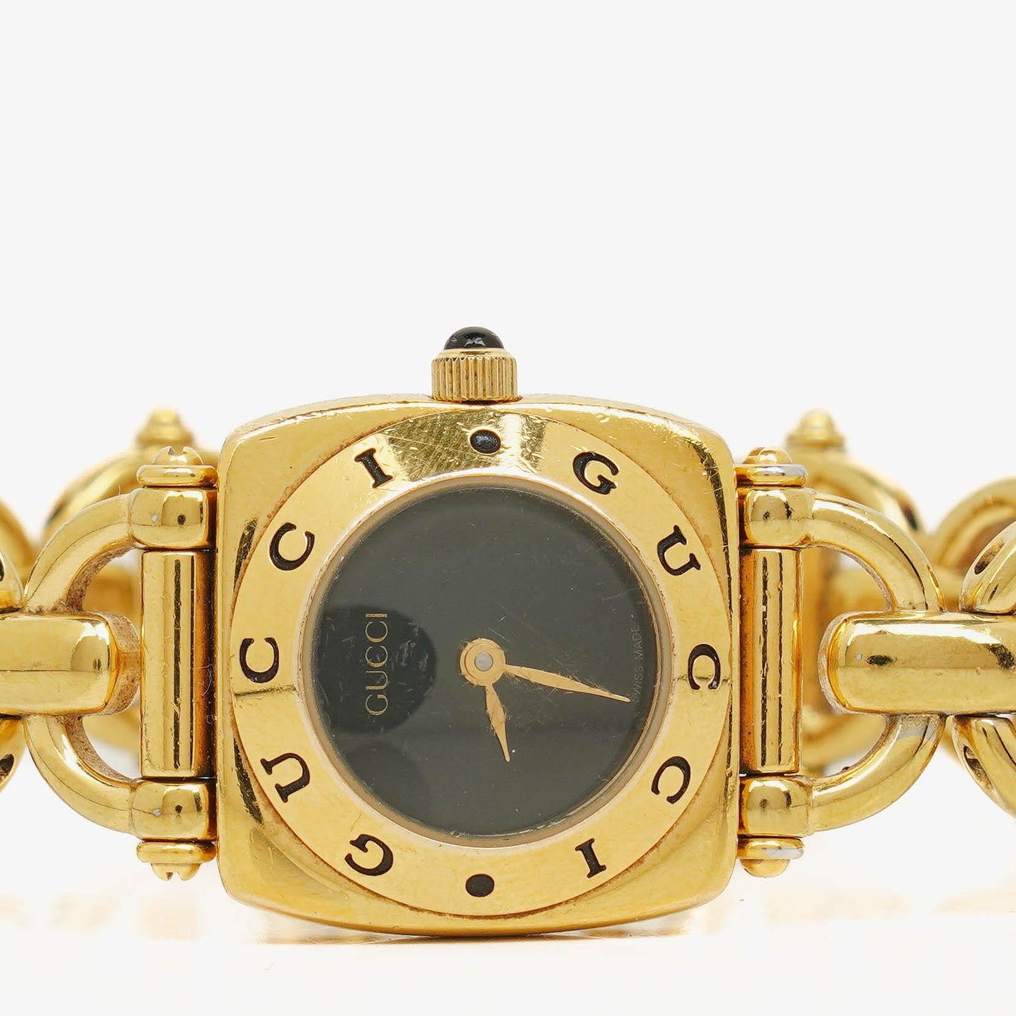 Gucci Horsebit 6400L Quarzuhr aus Edelstahl, 22 mm