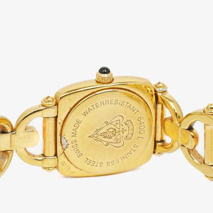Gucci Horsebit 6400L Quarzuhr aus Edelstahl, 22 mm