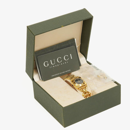 Gucci Horsebit 6400L Quarzuhr aus Edelstahl, 22 mm