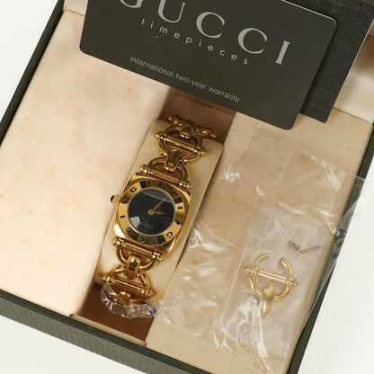 Gucci Horsebit 6400L Quarzuhr aus Edelstahl, 22 mm
