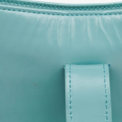Gucci Jackie 1961 kleine Schultertasche aus hellblauem Leder