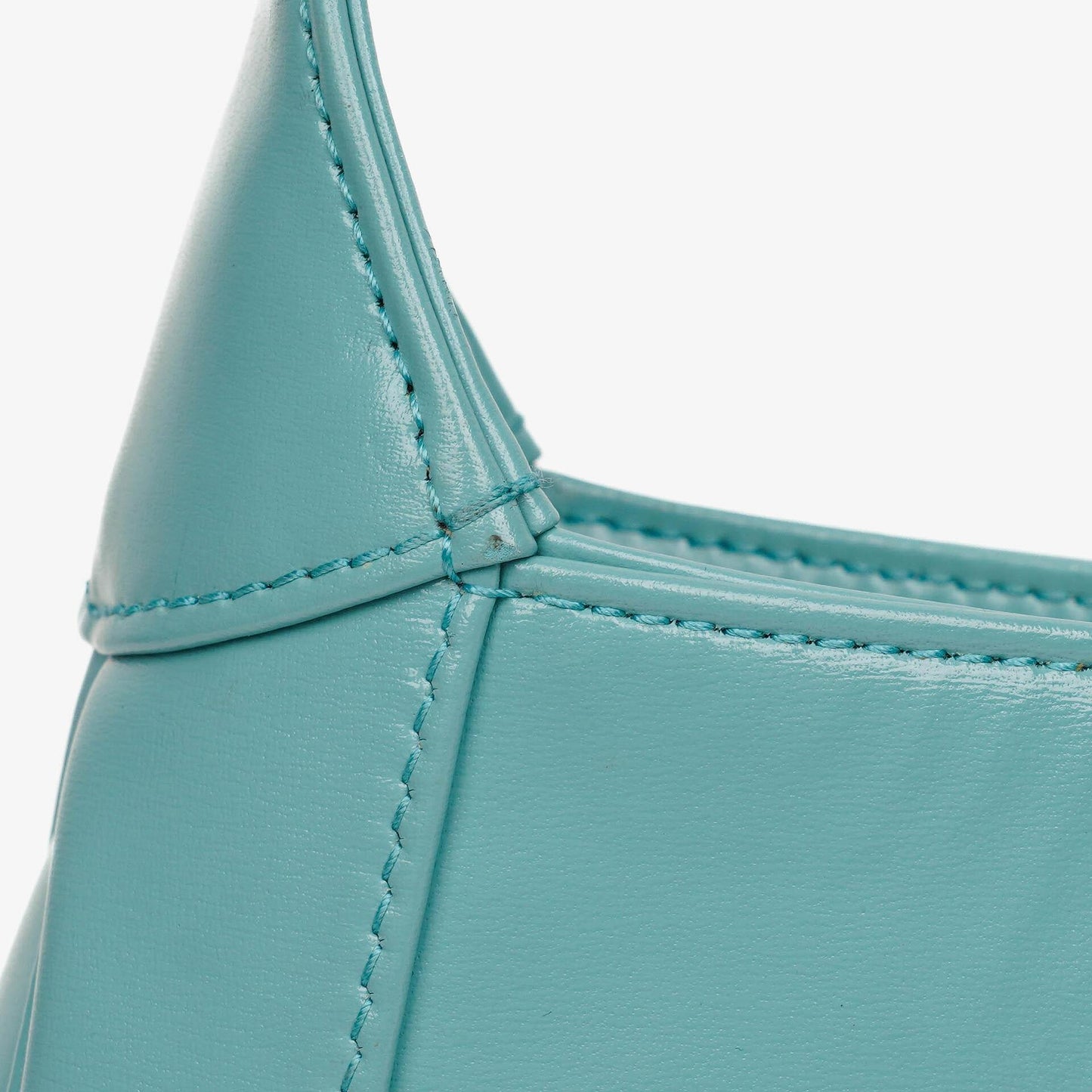 Gucci Jackie 1961 kleine Schultertasche aus hellblauem Leder