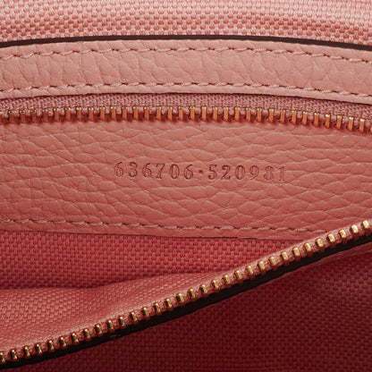 Gucci Jackie 1961 Limited Edition kleine Schultertasche aus Leder/Denim in Pink/Blau mit GG Floral
