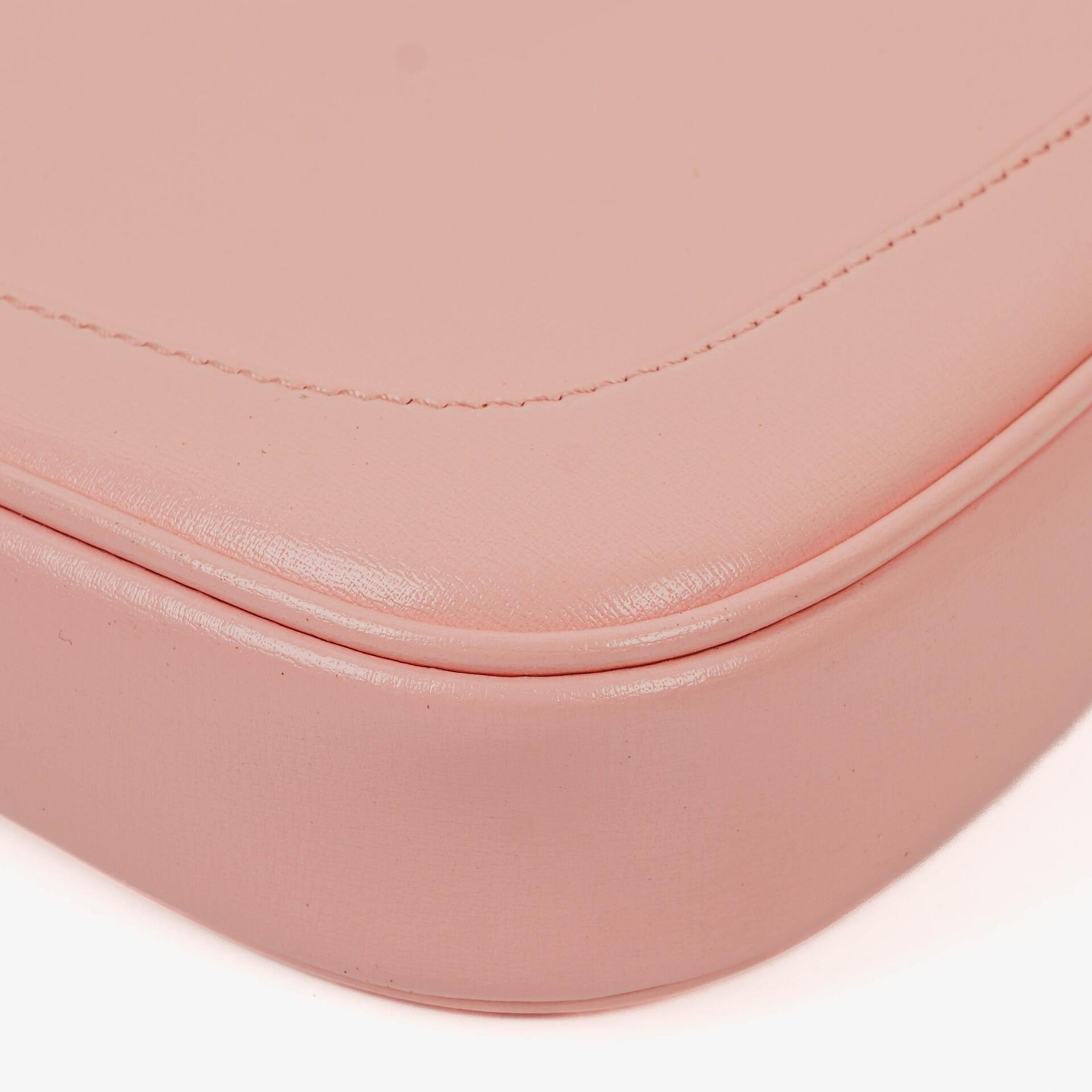 Gucci Jackie 1961 Mini aus rosa Leder