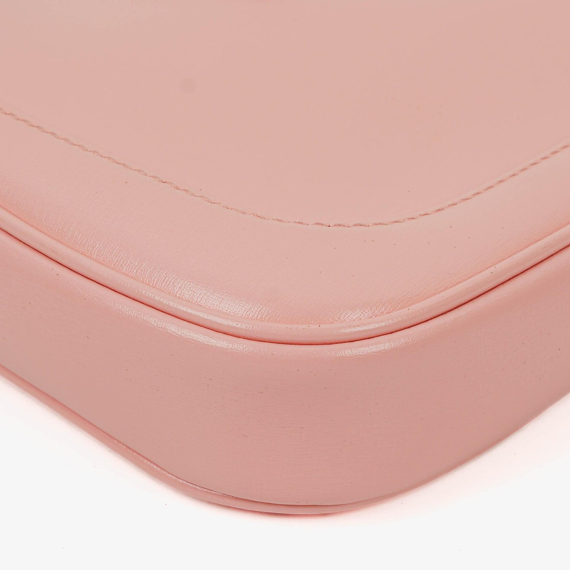 Gucci Jackie 1961 Mini aus rosa Leder