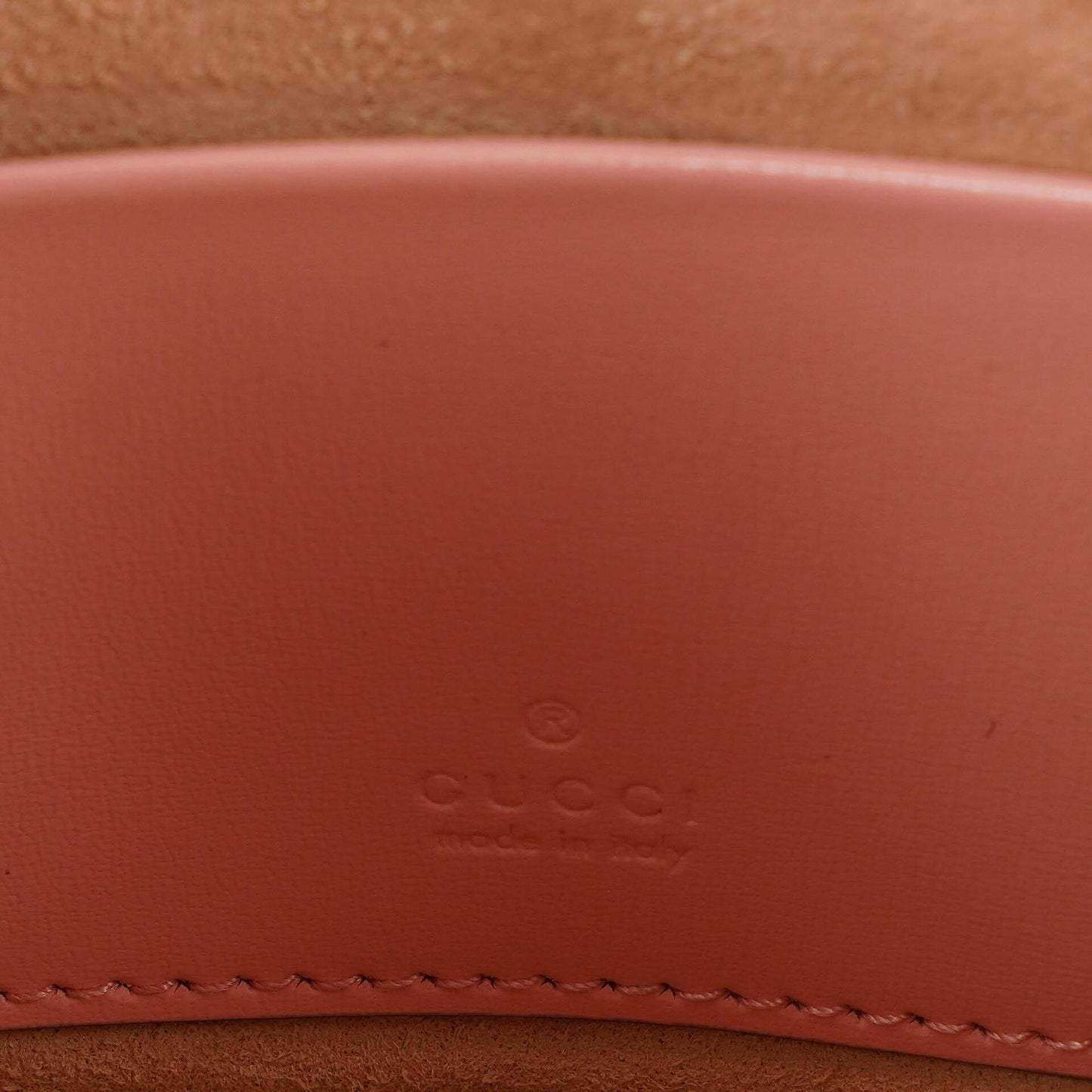 Gucci Jackie 1961 Mini aus rosa Leder