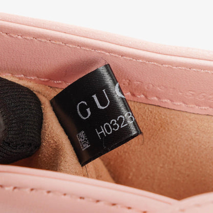 Gucci Jackie 1961 Mini aus rosa Leder