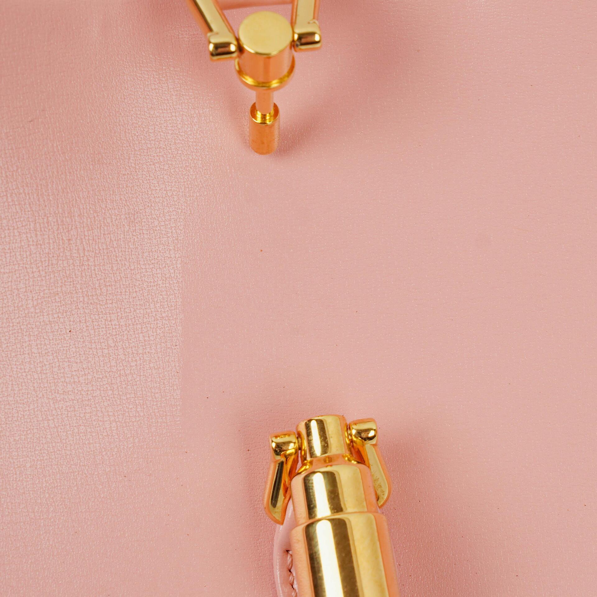 Gucci Jackie 1961 Mini aus rosa Leder