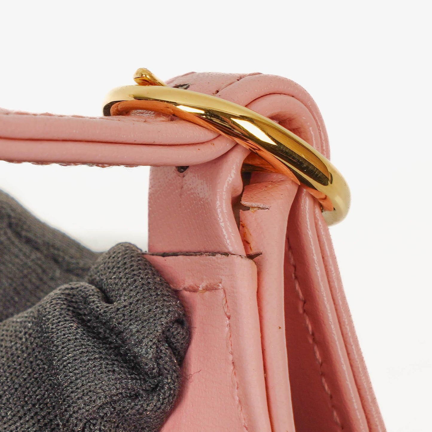 Gucci Jackie 1961 Mini aus rosa Leder