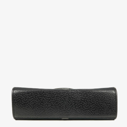 Gucci Jackie Schultertasche aus schwarzem Canvas