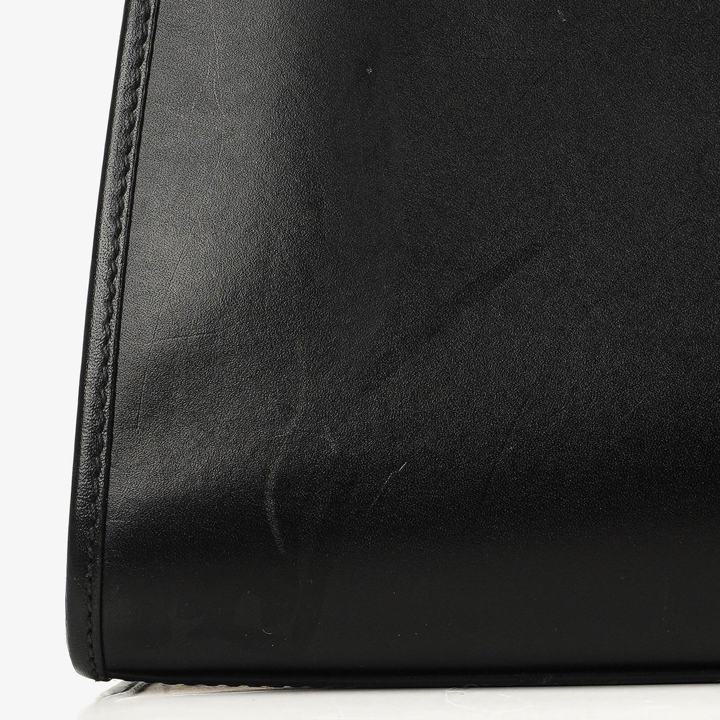 Gucci Jackie Bardot Schwarze Leder Tasche