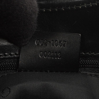 Gucci Jackie Bardot Schwarze Leder Tasche