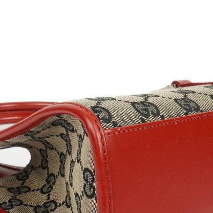 Gucci Jackie Bardot Schultertasche aus GG Canvas