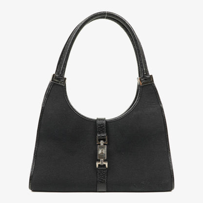 Gucci Jackie Bardot Vintage schwarze Handtasche