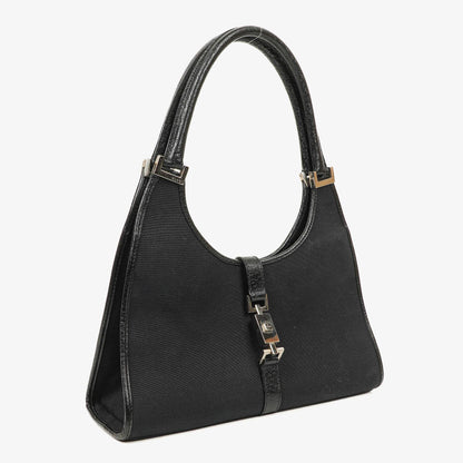 Gucci Jackie Bardot Vintage schwarze Handtasche