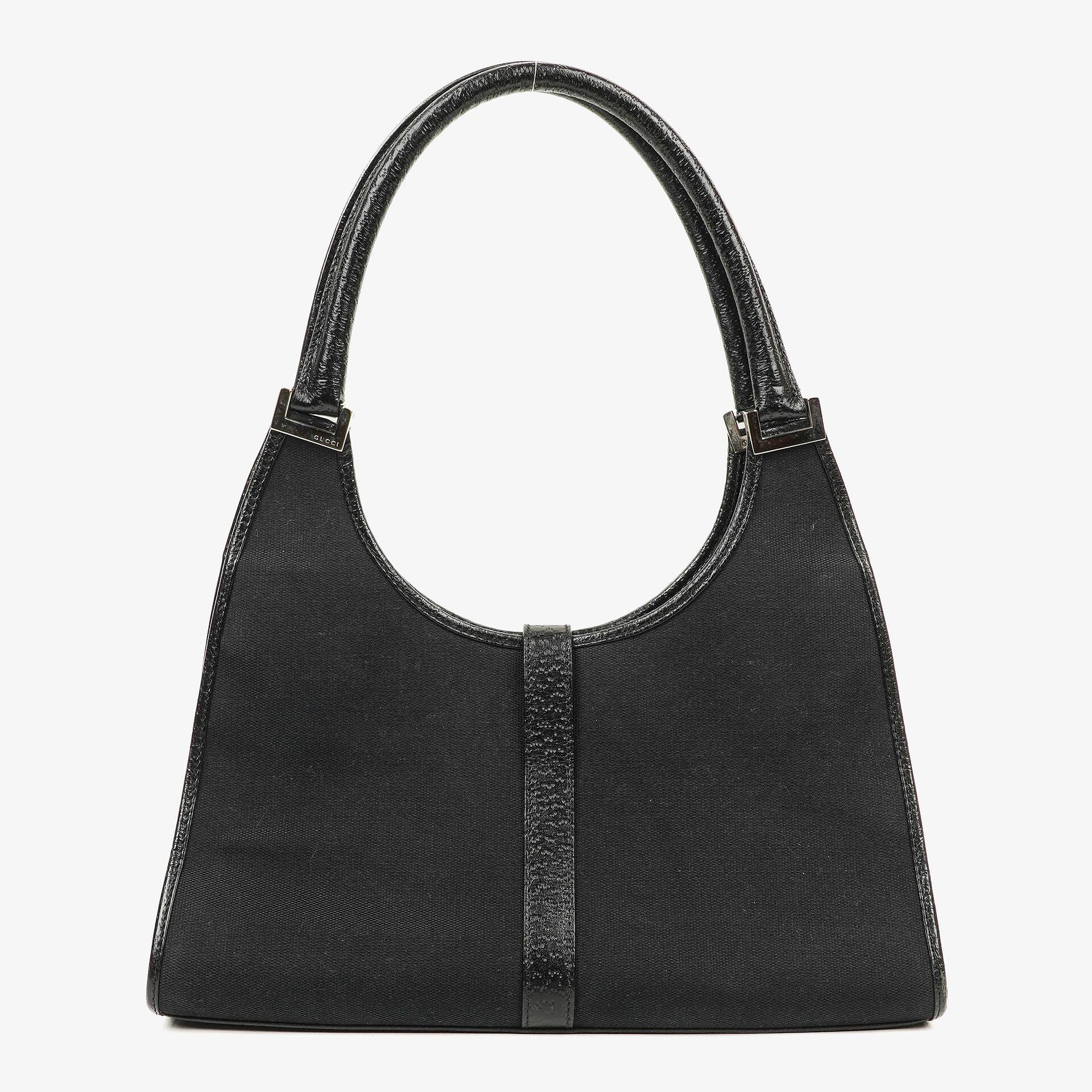 Gucci Jackie Bardot Vintage schwarze Handtasche