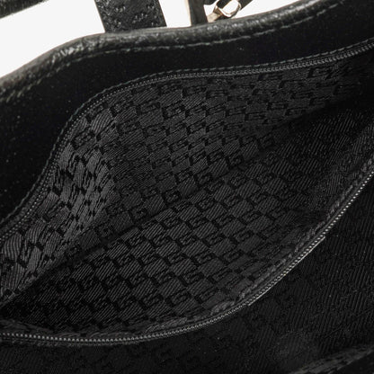 Gucci Jackie Bardot Vintage schwarze Handtasche