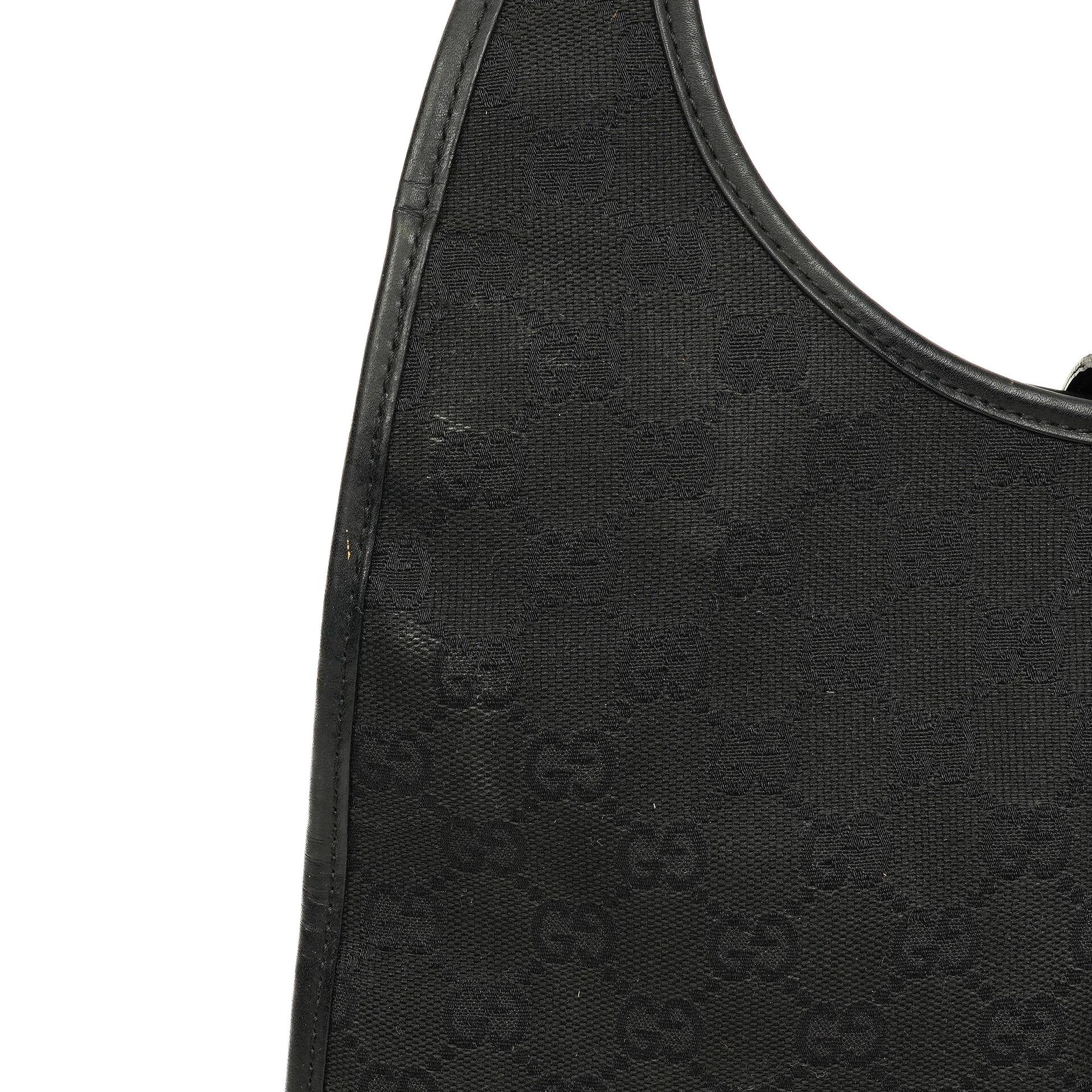 Gucci Jackie Bardot Vintage Handtasche in Schwarz