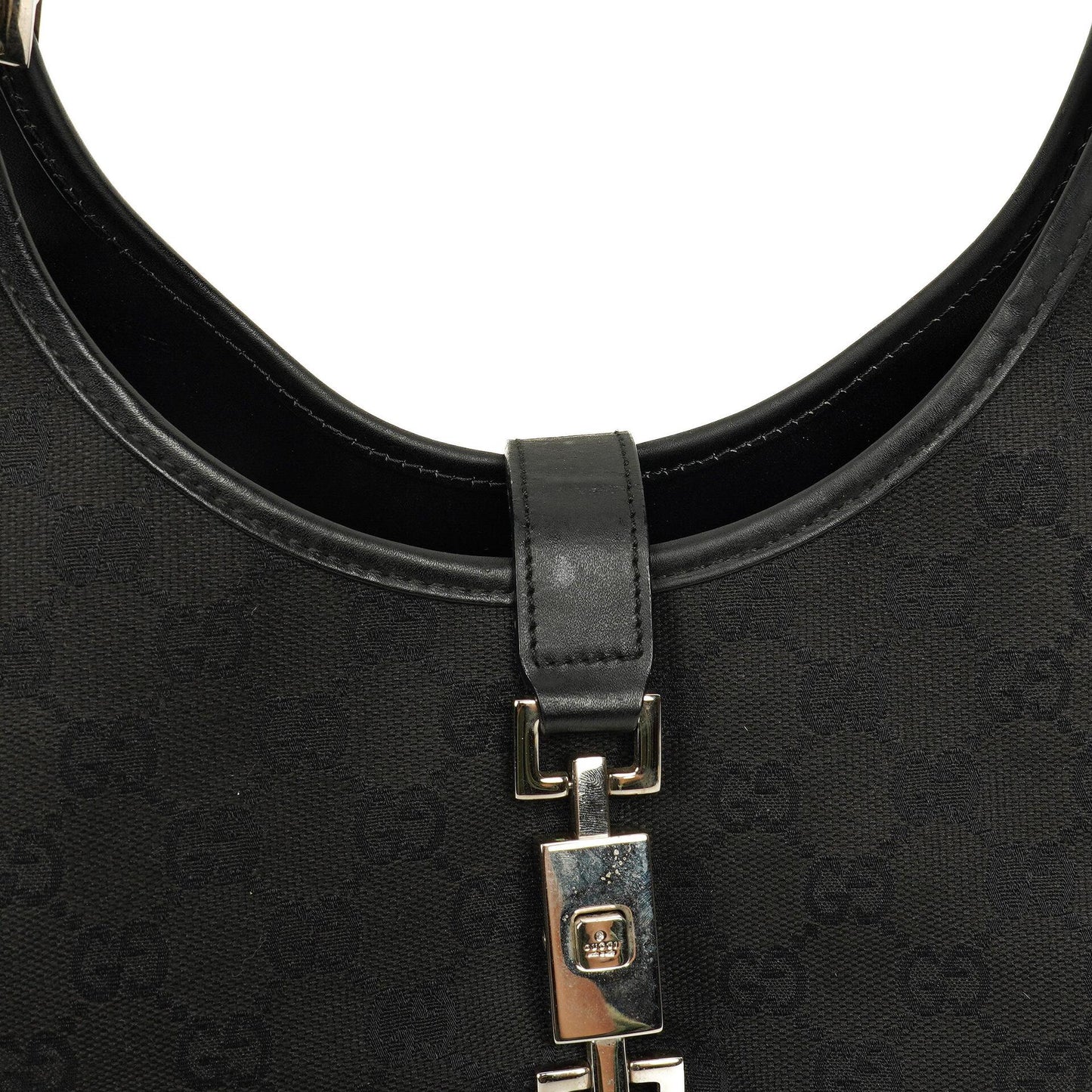 Gucci Jackie Bardot Vintage Handtasche in Schwarz