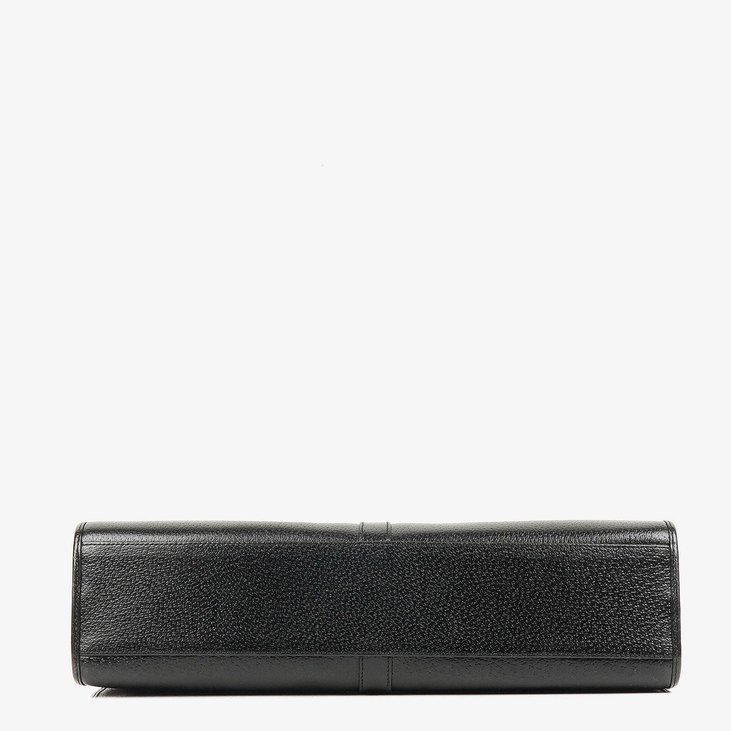 Gucci Jackie Schultertasche aus schwarzem Leder