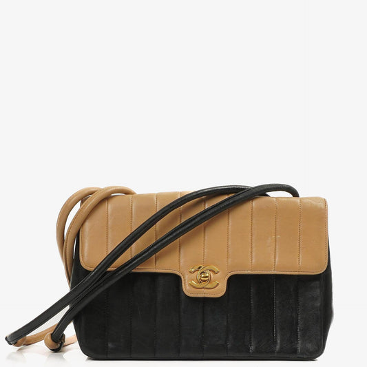 Gucci Jackie Medium Vintage Schultertasche Web-Streifen Dunkel-Marineblau Braun Canvas und Leder