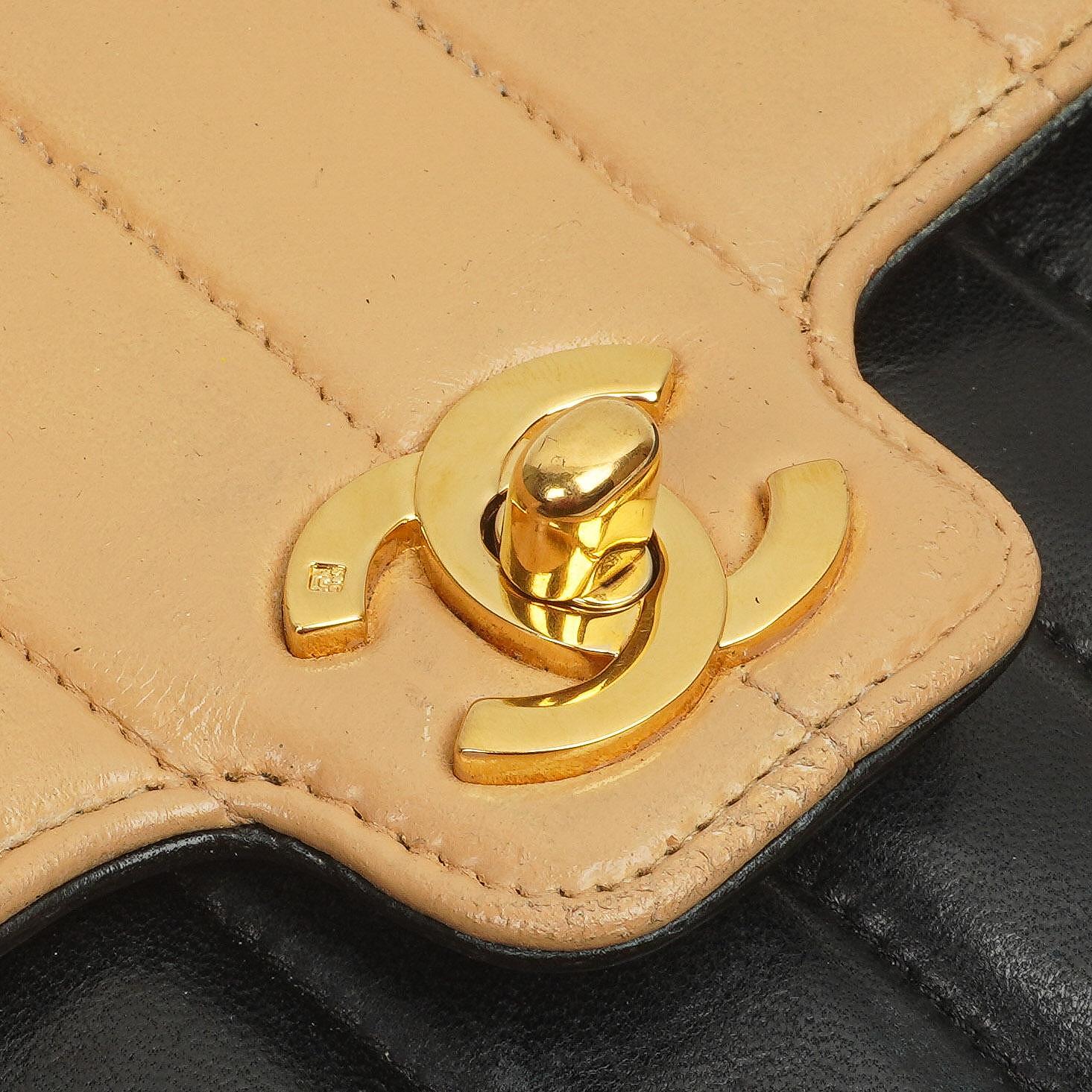 Gucci Jackie Medium Vintage Schultertasche Web-Streifen Dunkel-Marineblau Braun Canvas und Leder