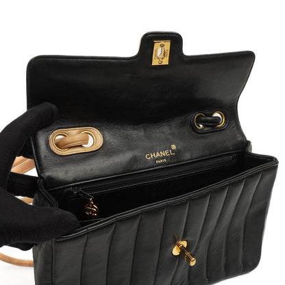 Gucci Jackie Medium Vintage Schultertasche Web-Streifen Dunkel-Marineblau Braun Canvas und Leder