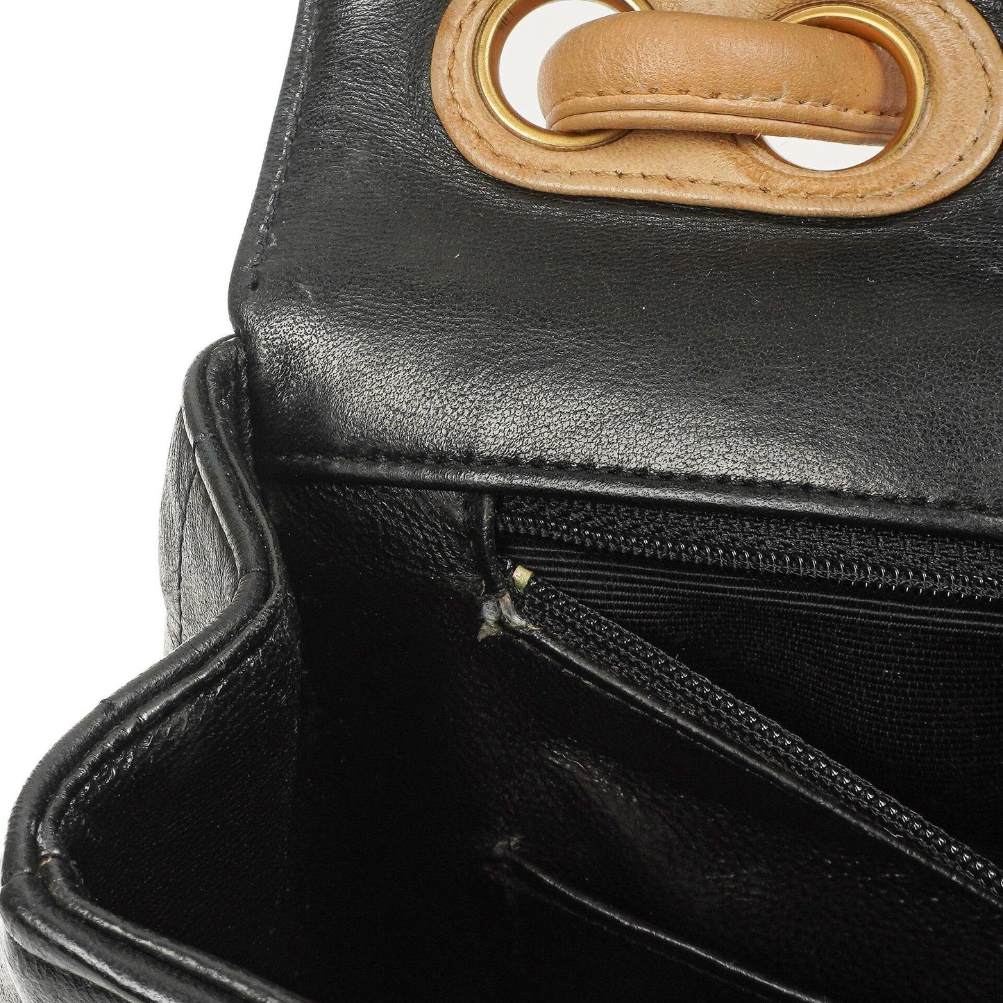 Gucci Jackie Medium Vintage Schultertasche Web-Streifen Dunkel-Marineblau Braun Canvas und Leder