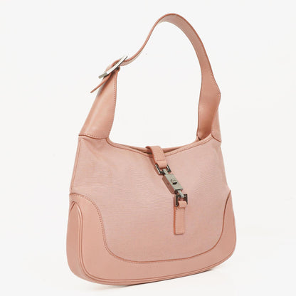 Gucci Jackie O Hobo Tasche aus GG Canvas und Leder