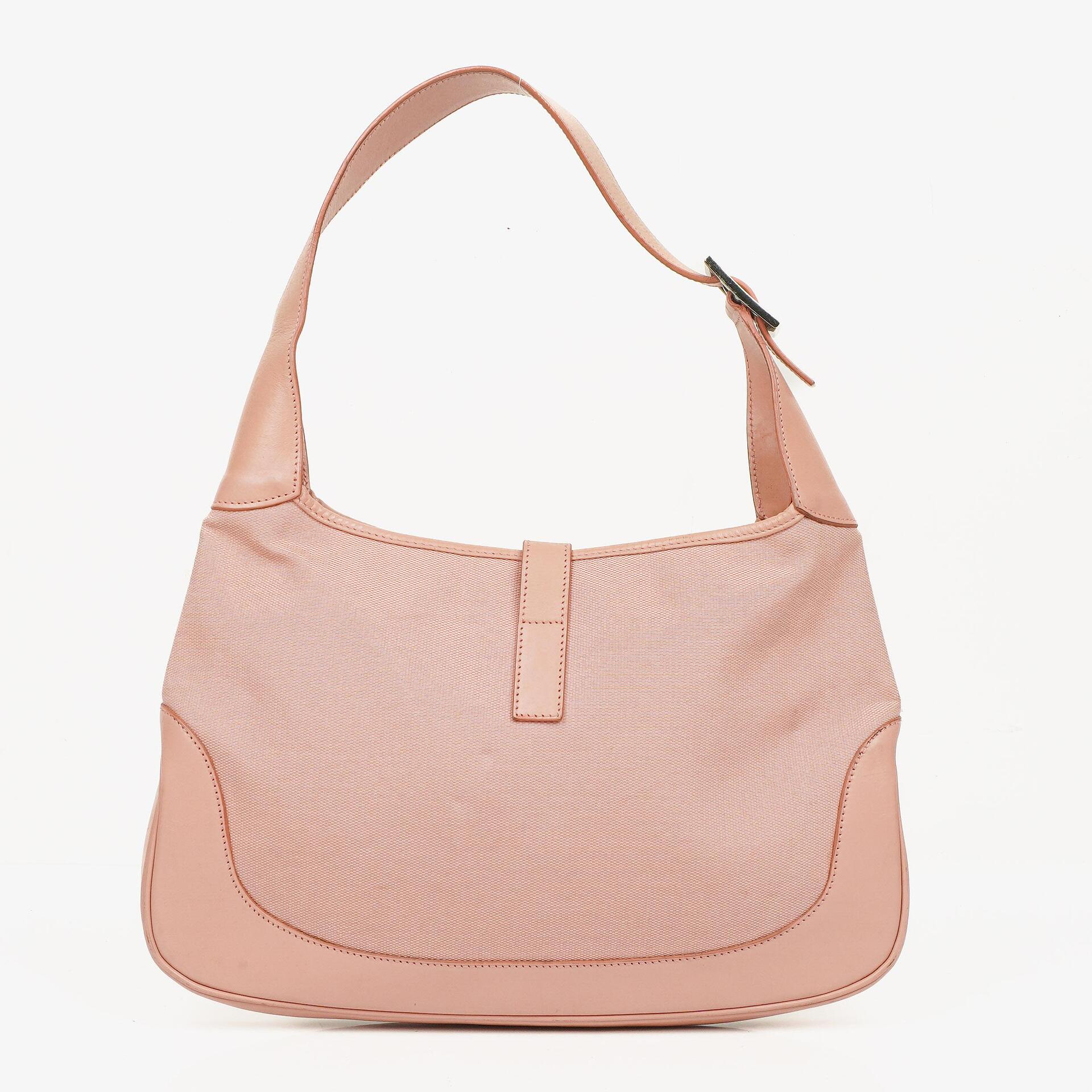 Gucci Jackie O Hobo Tasche aus GG Canvas und Leder
