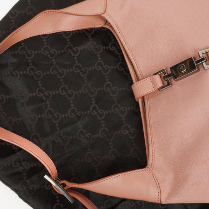 Gucci Jackie O Hobo Tasche aus GG Canvas und Leder