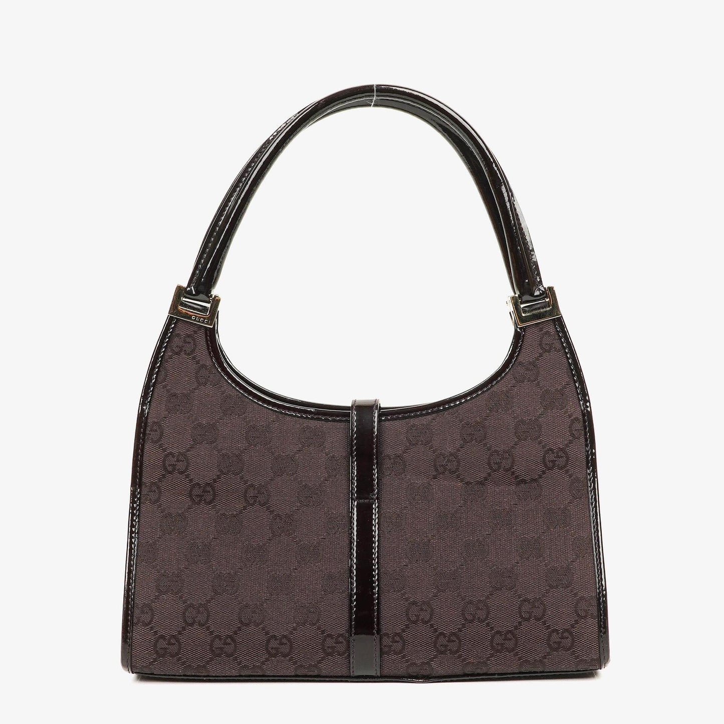 Gucci Jackie Schultertasche aus lila GG Canvas