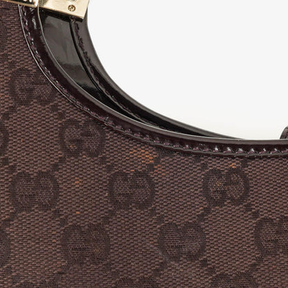 Gucci Jackie Schultertasche aus lila GG Canvas
