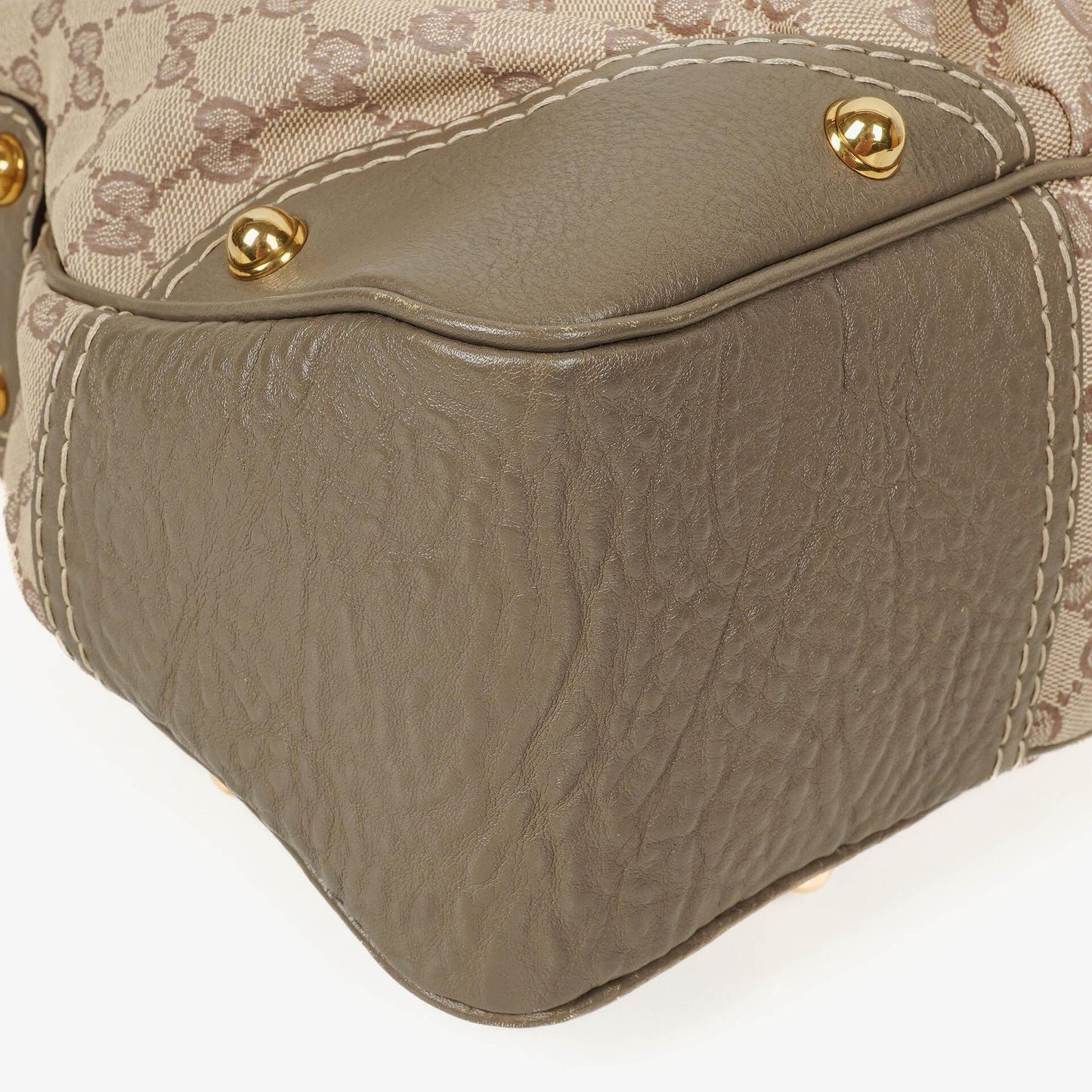 Gucci Jockey Medium Hobo Tasche aus GG Canvas