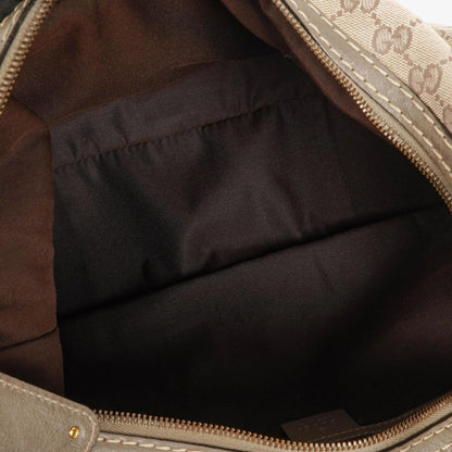 Gucci Jockey Medium Hobo Tasche aus GG Canvas