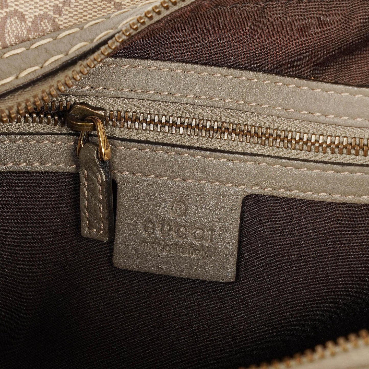 Gucci Jockey Medium Hobo Tasche aus GG Canvas