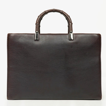 Gucci Bamboo Top Handle Tasche aus Leder