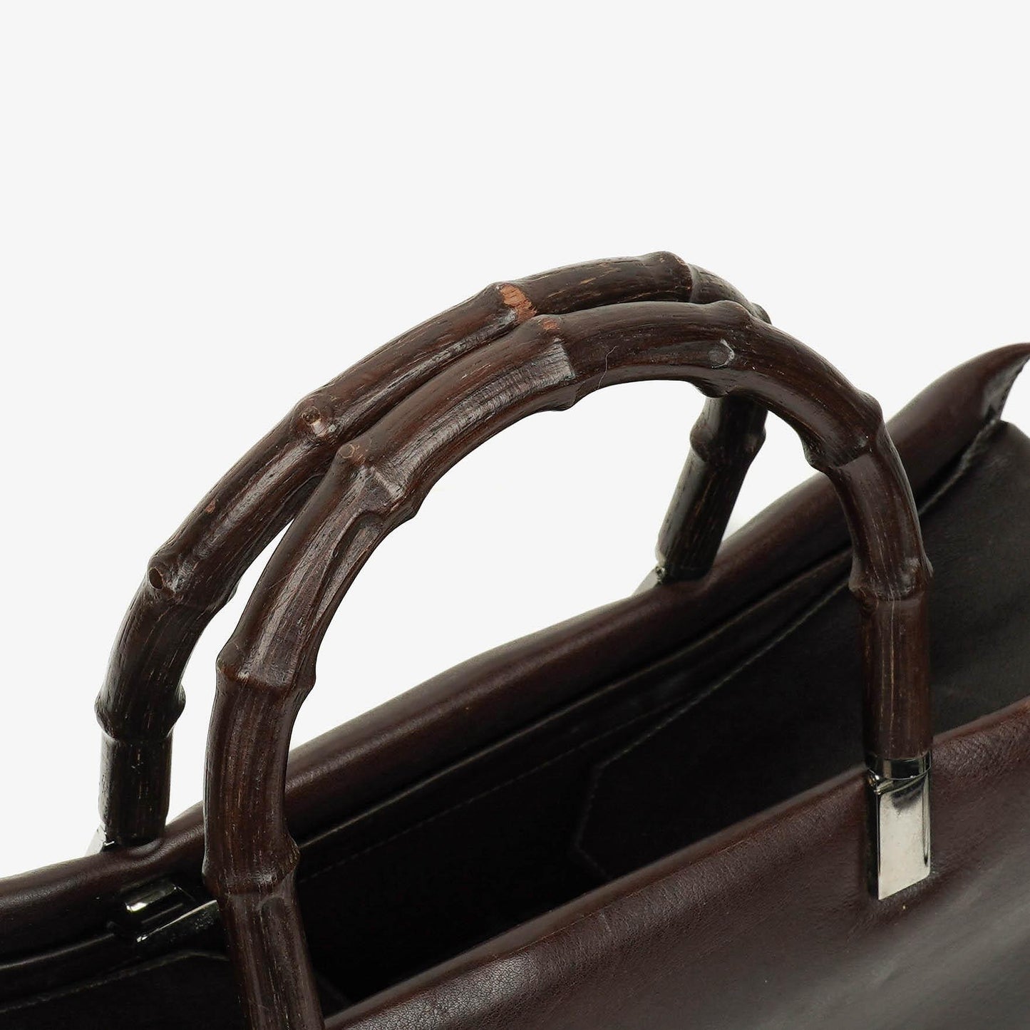 Gucci Bamboo Top Handle Tasche aus Leder