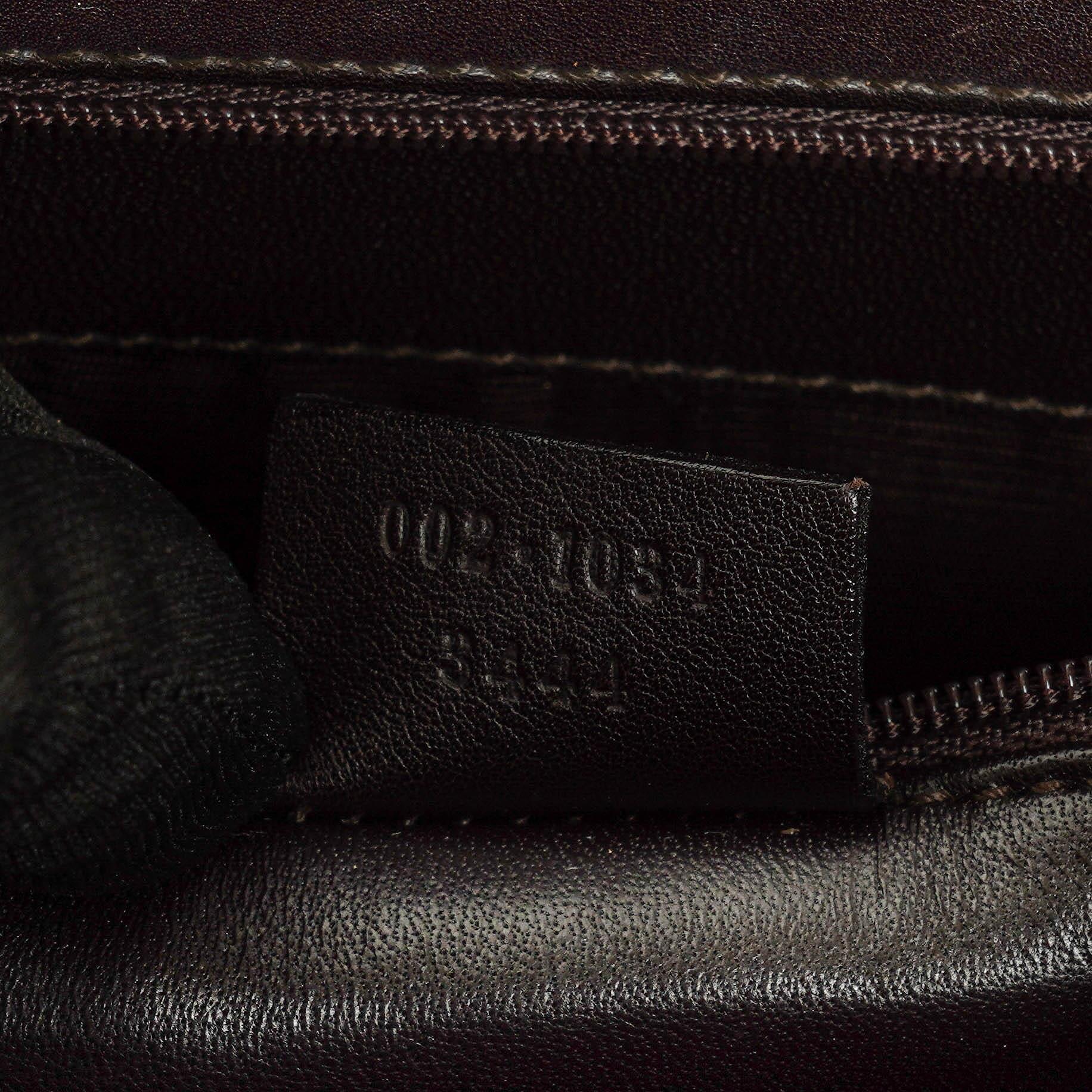 Gucci Bamboo Top Handle Tasche aus Leder