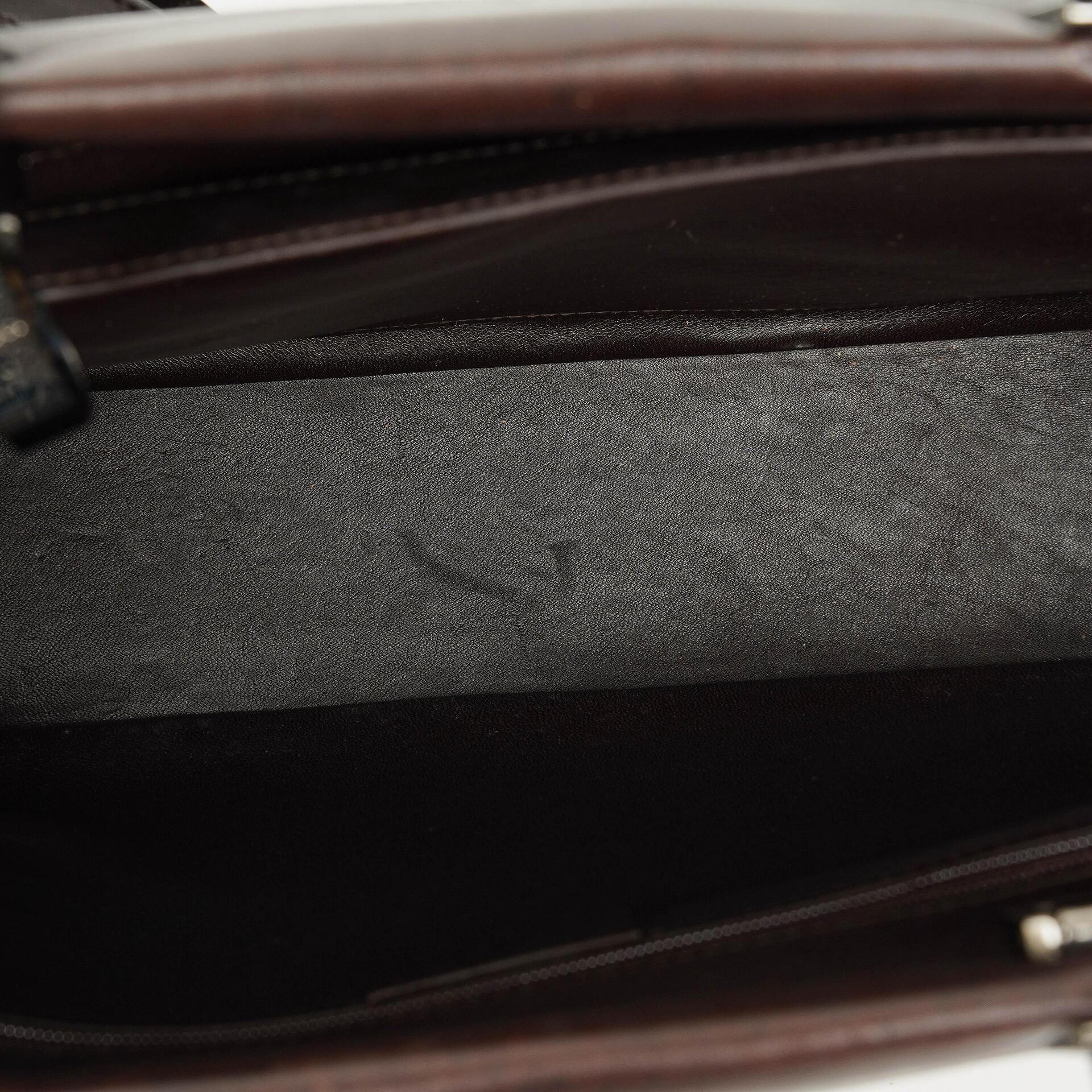 Gucci Bamboo Top Handle Tasche aus Leder